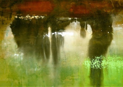 Painting - Walking Rain by Robin Sierra