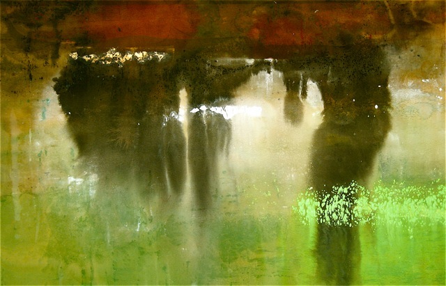 Painting - Walking Rain by Robin Sierra